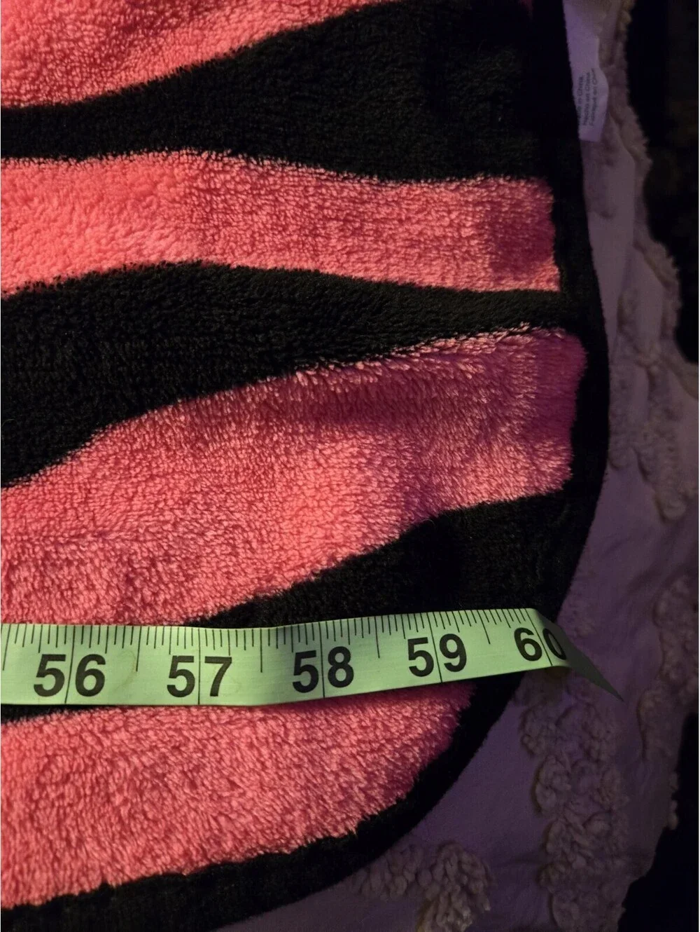 Lisa Frank Plush Blanket Throw Hunter Leopard Rainbow 60.5X88”